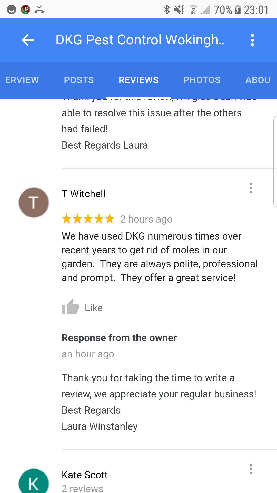 Pest Control Reviews